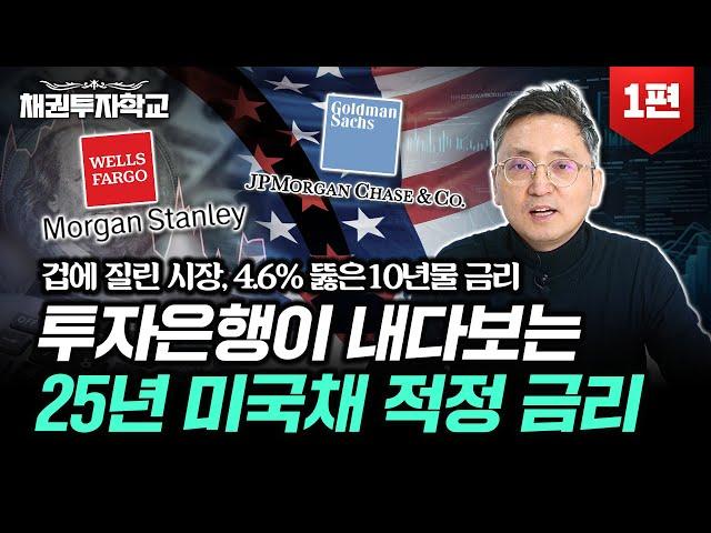 4.6%까지 뚫어버린 미 10년물 금리, 글로벌 투자은행들이 보는 내년도 금리 전망 정리해드립니다