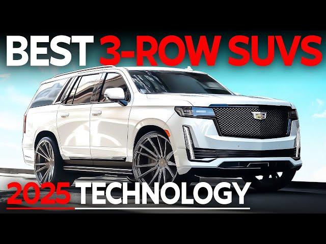 Top 10 Best Large 3-Row SUVs In 2025: Which One Takes The Crown?