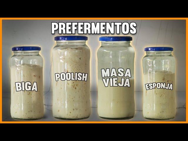 Potencia el sabor de tu pan con Biga, Poolish, Esponja y Masa Vieja: técnicas de un panadero experto