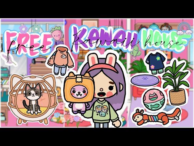 Cute Free Kawaii Home Design Idea ️ | NEW FREE TOCA BOCA UPDATE ~ monica winsleth