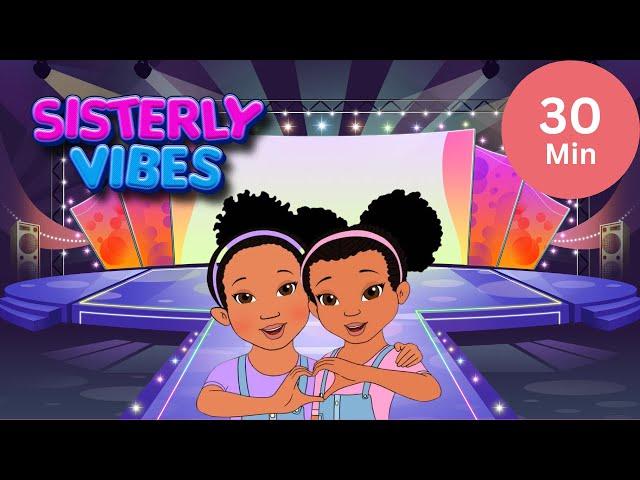 Color Song + More Nursery Rhymes and Kids Songs | Sisterly Vibes Compilation