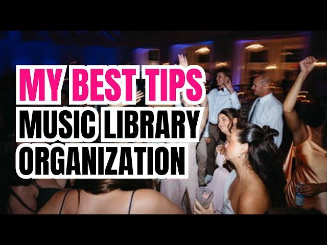 My BEST tips for Music Library Organization