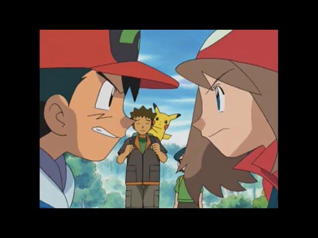 Ash and May arguing