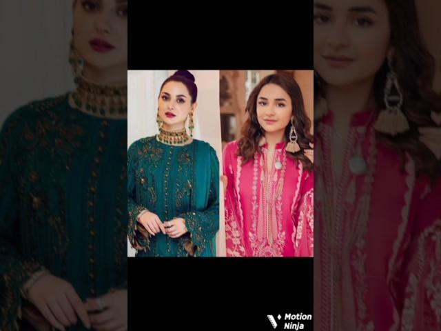 yumna zaidi and hania amir your favorite actress #shorts #short #youtubeshorts #viral #trending