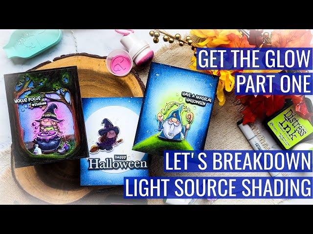 Creating a Glow, Part One: Copic Coloring Light Source Breakdown