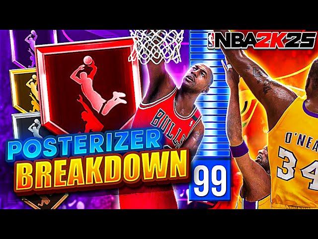 Posterizer Badge Breakdown! What tier do you need the badge on your Slasher Build in NBA 2K25?