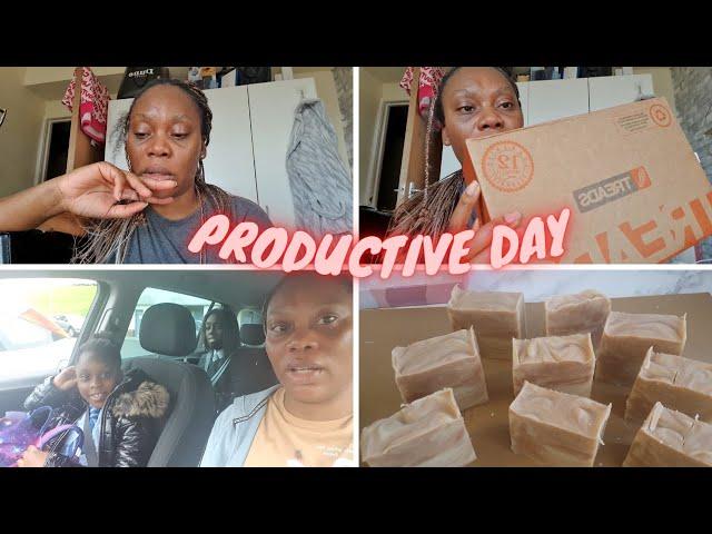 A PRODUCTIVE DAY IN THE LIFE OF MUM OF 5 | Online Uni |Soap Making| Learning Photography