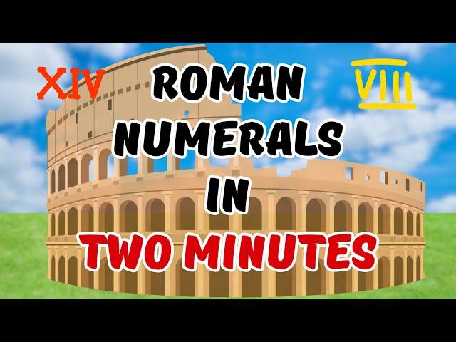 Roman Numerals CRASH Course | Learn Them FAST