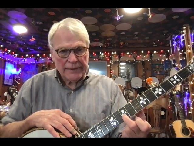 Beginning Banjo: How to play the second (or upper part) of Cripple Creek on the five string Banjo