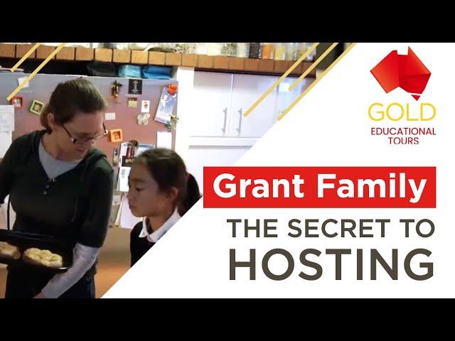 GOLD Educational Tours パース留学・Grant Family: The Secret To Hosting