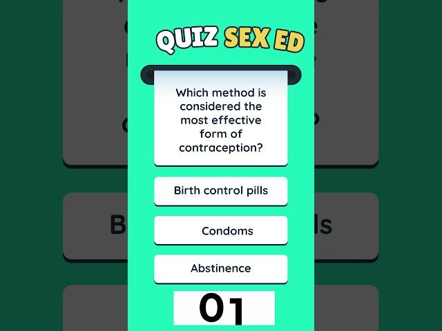 "Test Your Sex Knowledge! Fun and Surprising Sex Ed Quiz! "