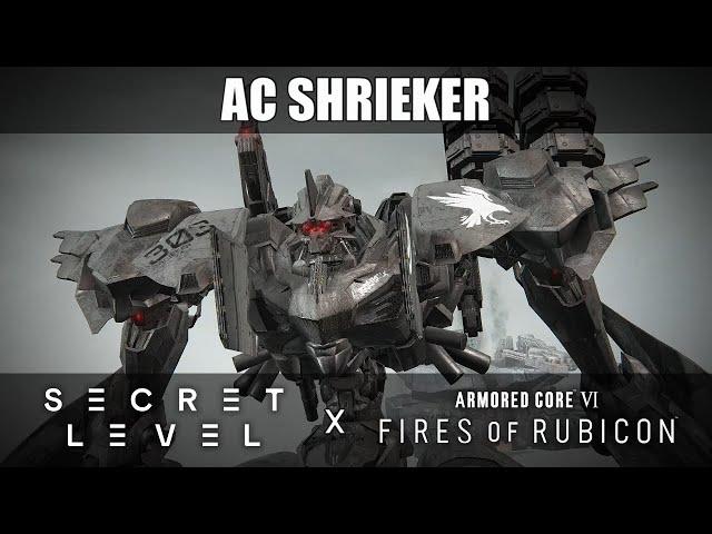 AC SHRIEKER - Armored Core VI: Fires of Rubicon Mod Showcase