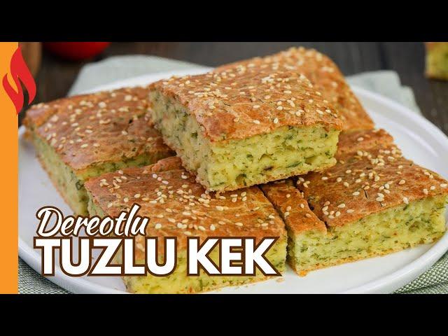 Dereotlu Peynirli Tuzlu Kek Tarifi | Nasıl Yapılır?