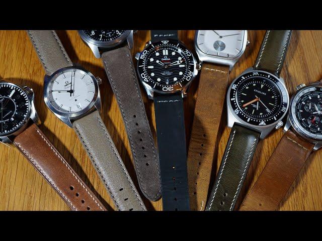 The best after market leather watch straps (and how to break in a new leather strap)