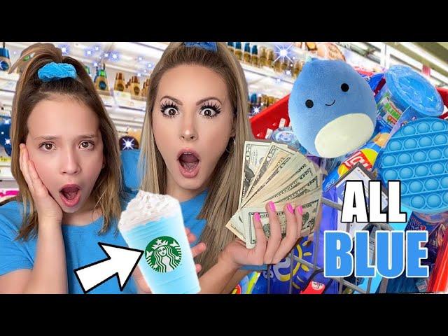 BLUE ONLY NO BUDGET SHOPPING SPREE! 