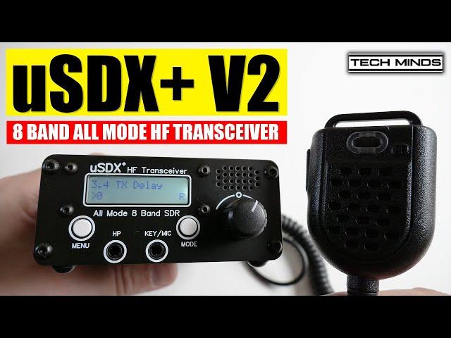 uSDX+ v2 8 BAND ALL MODE HF TRANSCEIVER