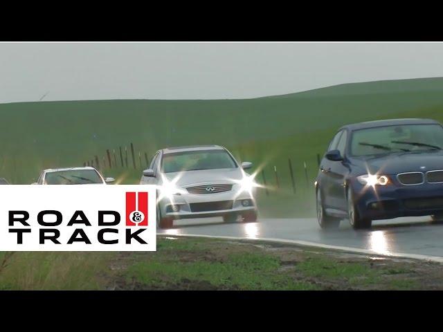 Acura TL vs Audi S4 vs BMW 335i vs Infiniti G37S Comparison Test | Road and Track