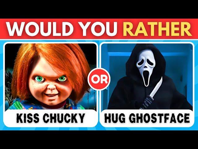 Would You Rather Halloween Edition! HARDEST CHOICES Ever 