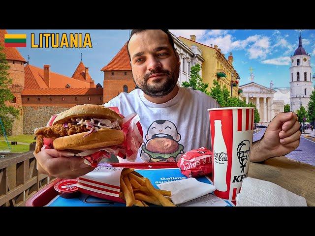 CAT DE SCUMP E KFC si MCDONALDS IN LITUANIA? APOI CHEESE KEBAB LA FENDI IN BUCURESTI