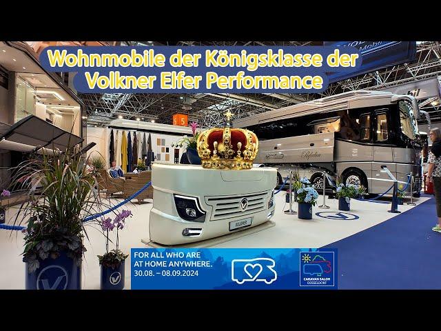 Wohnmobile der Köngsklasse die Nr.1 auf dem Weltmarkt - Volkner auf dem Caravan Salon 2024