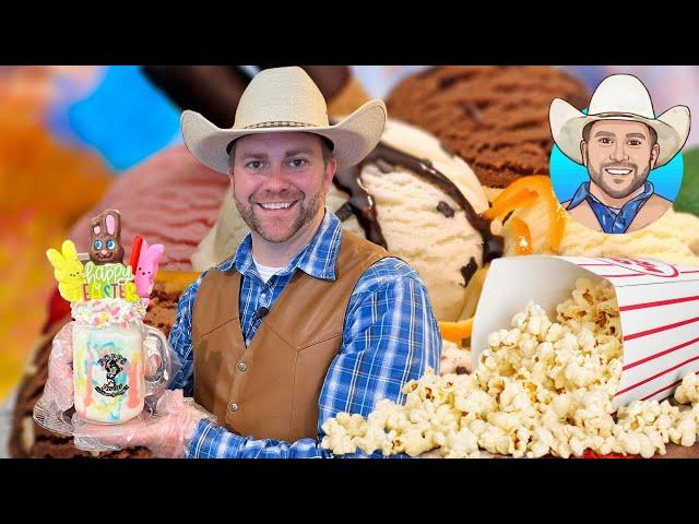 Making Milkshakes and Popcorn for Kids