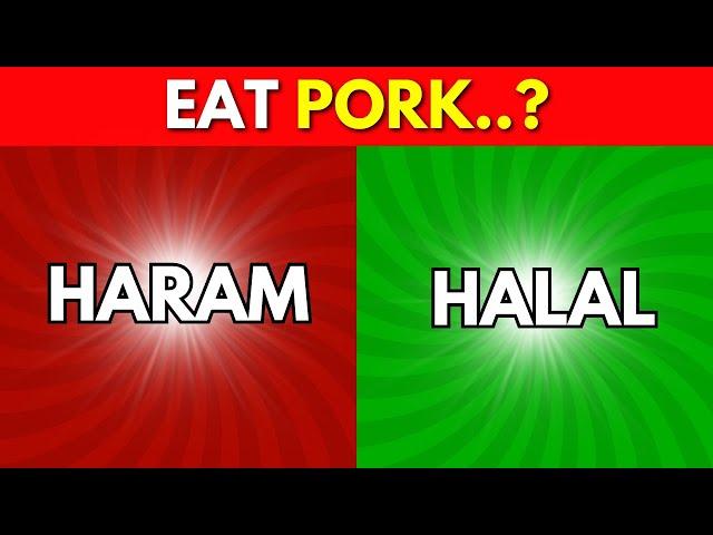 Halal Or Haram Quiz Challenge  | Islam Quiz
