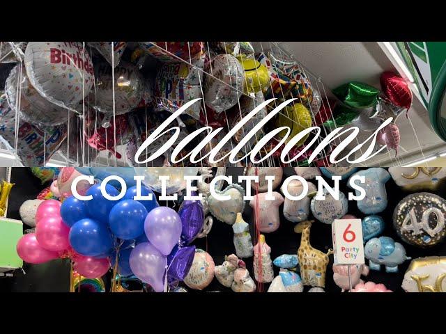 Dollar Tree/Party City/HEB /kroger balloons collections video #dollartree #balloons #balloondecor