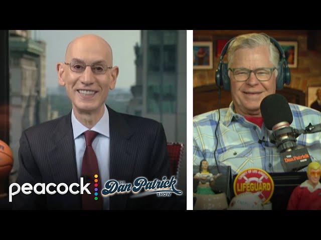 Michael Jordan 'ready' for NBA on NBC role - Adam Silver | Dan Patrick Show | NBC Sports