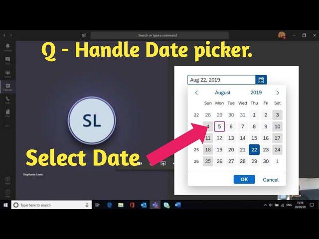 Real interview Question - How to handle date picker in selenium |  Selenium java