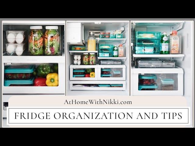 HOME ORGANIZATION: Fridge Organization and Tips