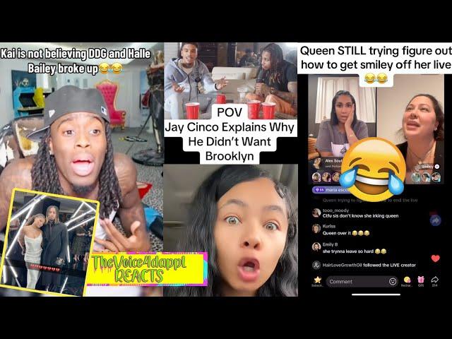 Kai Cenat Reacts To DDG GOING OFF ON JOE BUDDEN Jay Cinco P!SSED BrooklynQueen Off after interview