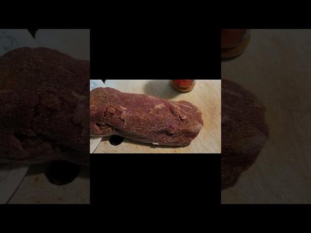 DEER BACKSTRAP #hunter #hunting#deermeat #food #guncollections #guns