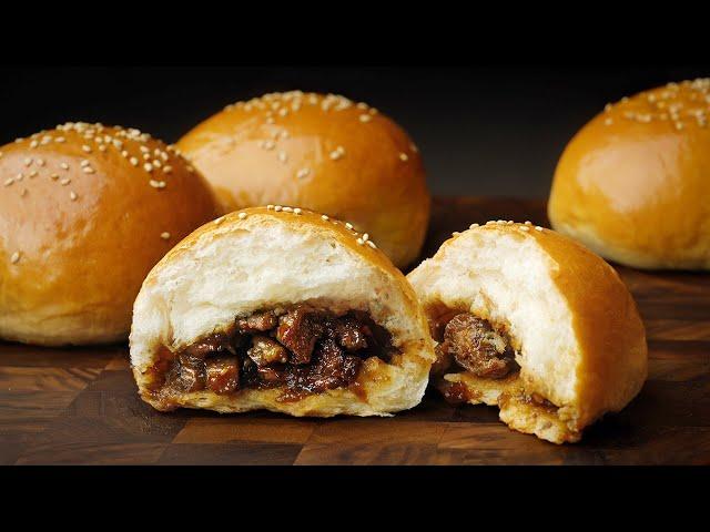 Chinese BBQ Pork Buns + Halal, Vegetarian & Kosher Filling Options (Char Siu Bao)