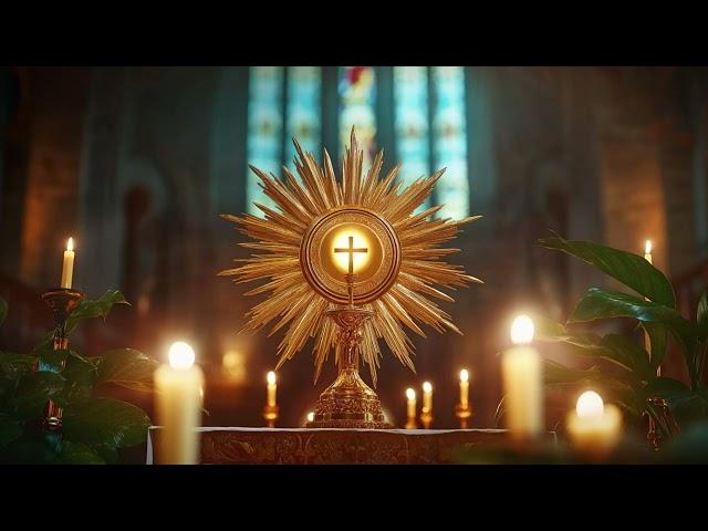 Gregorian Chants for Eucharistic Adoration | Catholic Music for Prayer