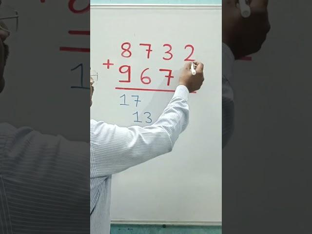 Fast addition short trick#trending #maths#mathematics#math#shorts#education#youtubeshorts#addition