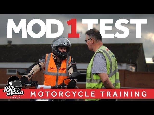 Module 1 Motorcycle Test and Training!