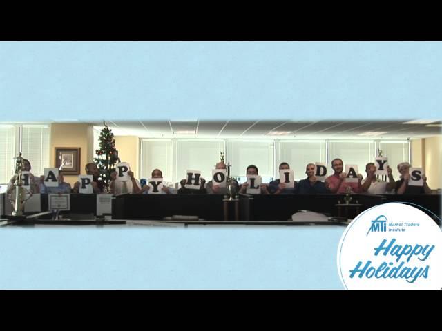 Happy Holidays from Market Traders Institute