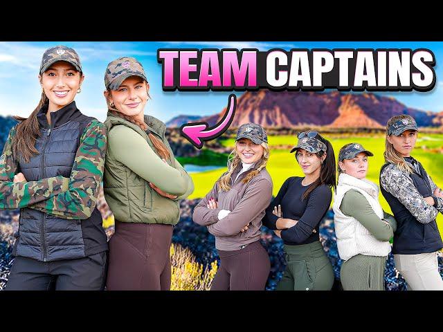 Ryder Cup Style Match with Tour Pro Captains! Golf Girl Games!