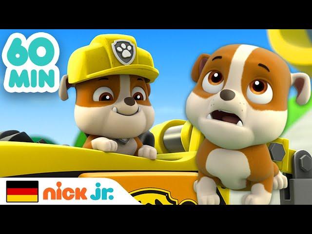 PAW Patrol | 1 Stunde mit Rubbles besten Rettungen! | Nick Jr. Deutschland