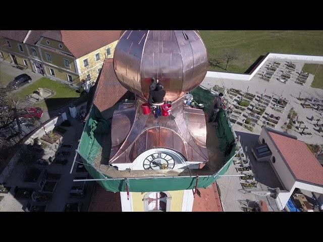 DigiDoku - Drohnenflug Sanierung Kirchturm