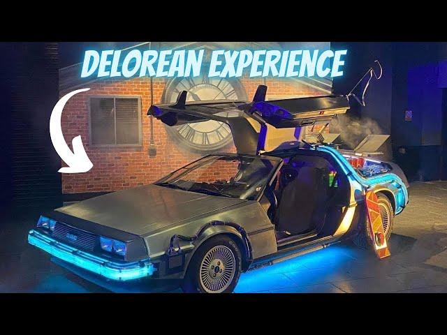 Delorean Time Machine Rental Experience