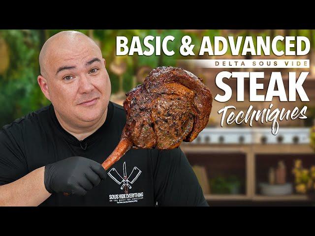 Sous Vide Basics: Cook steaks in MINUTES not Hours!