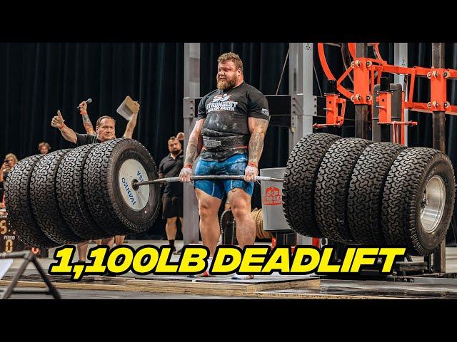 2023 SHAW CLASSIC FULL DEADLIFT EVENT | 1,100LB DEADLIFT