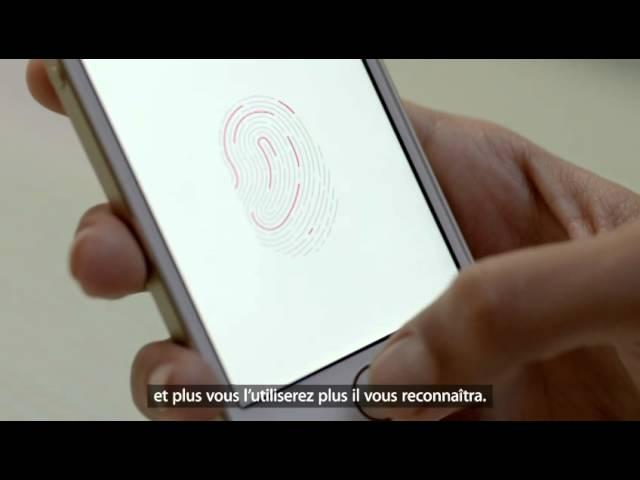 Touch ID vidéo Apple