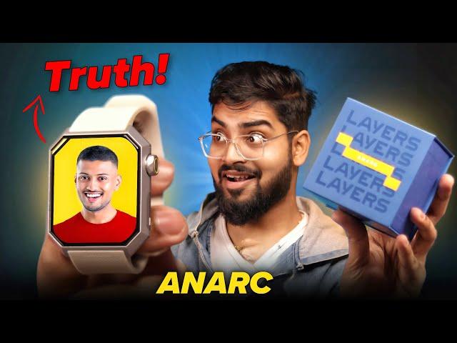 Anarc Watch Review & Unboxing  Truth of @TechBurner's Smartwatch 