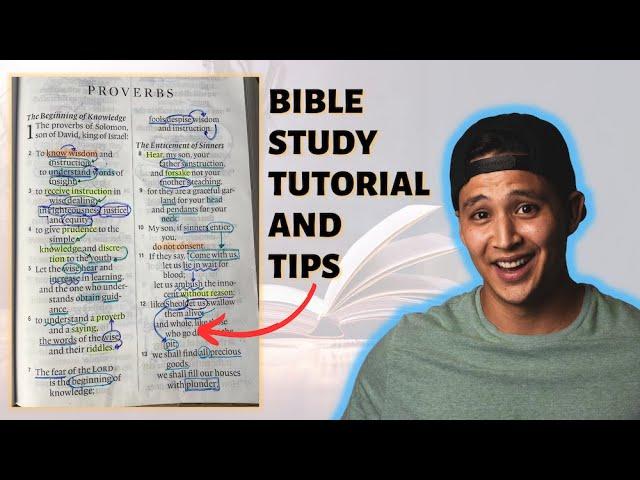 How I Study The Bible: Learn How To Study the Bible For Yourself | Proverbs 1:1-7