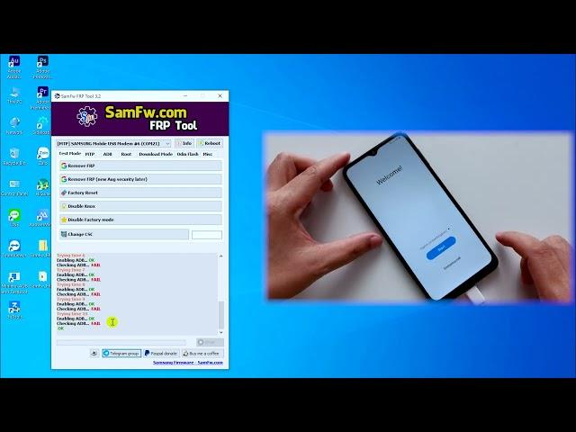 Unlock /Bypass Google Account Samsung  Lock (FRP) - Samsung Galaxy A04/A04s Free Tool - One Click