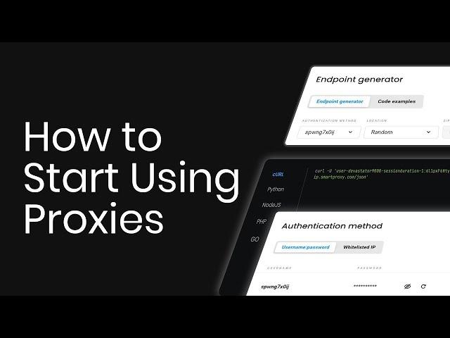 How to Set Up and Use Proxy Servers? | Smartproxy Tutorial