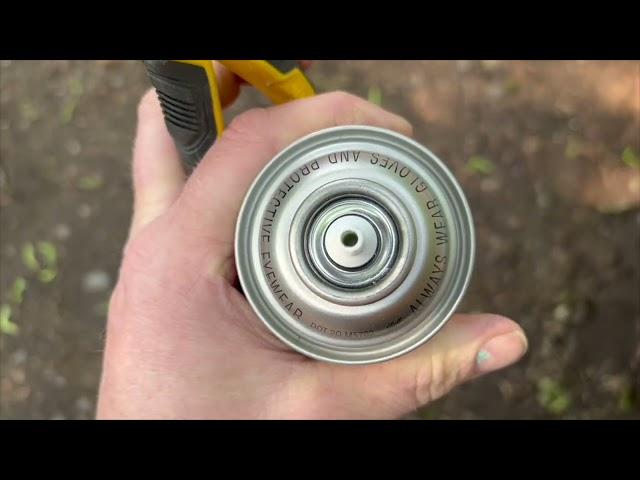 REAL TIPS- Saving your can of Great Stuff SPRAY FOAM with a $0.02 hack! How to