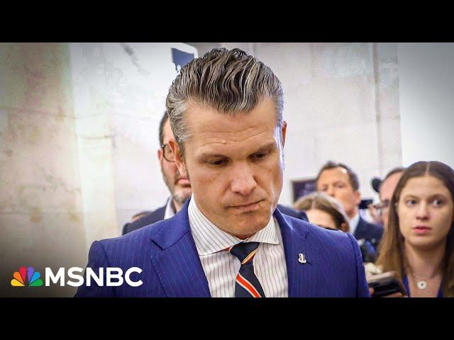 Pete Hegseth's drinking worried colleagues, sources tell NBC News